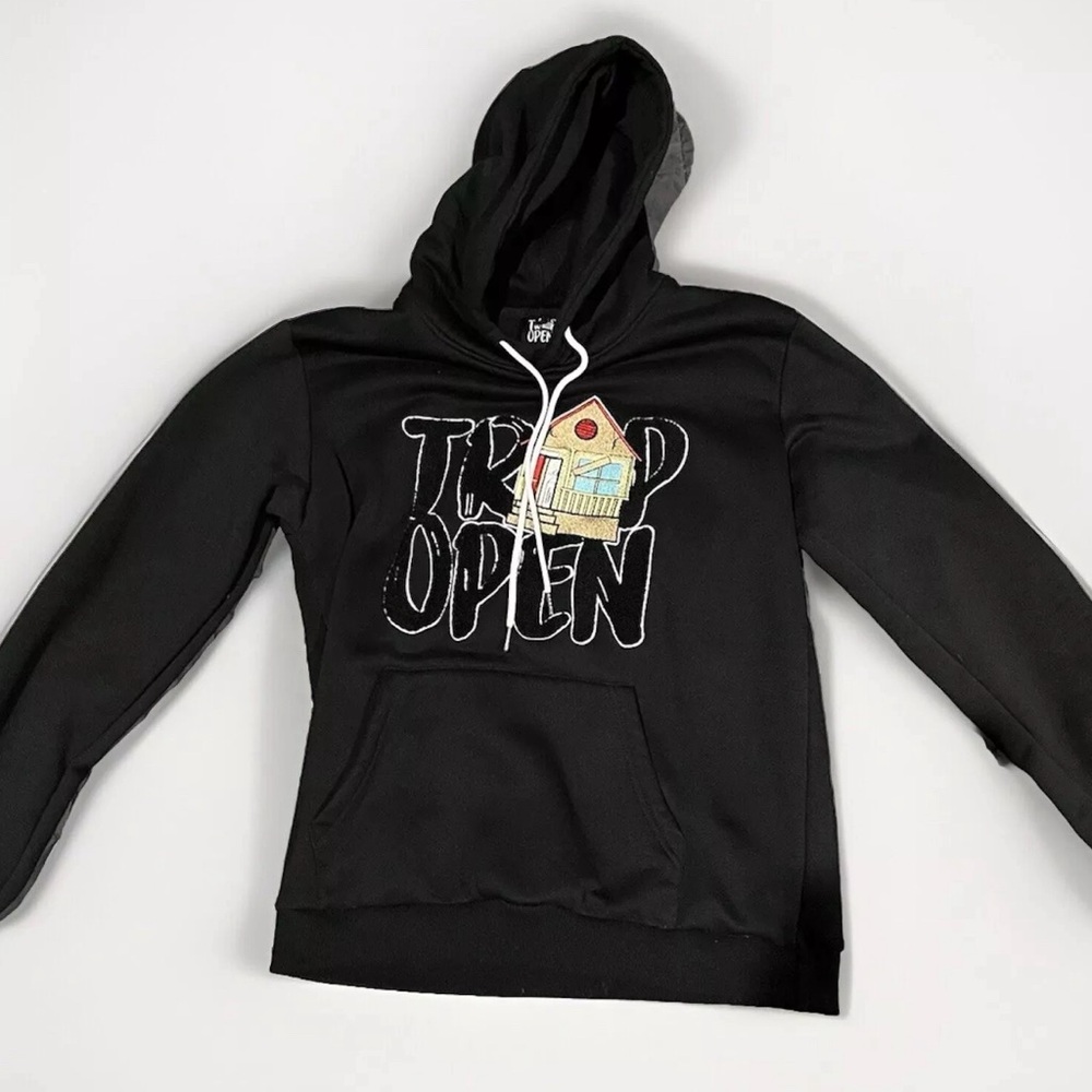 Designer Trap Open Hoodie Small